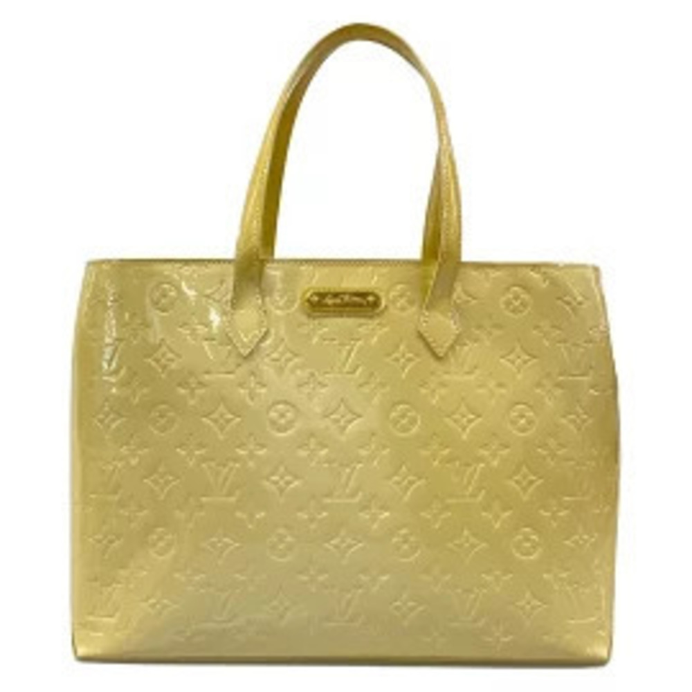 LOUIS VUITTON Wilshire Tote Bag Broncorail Leather